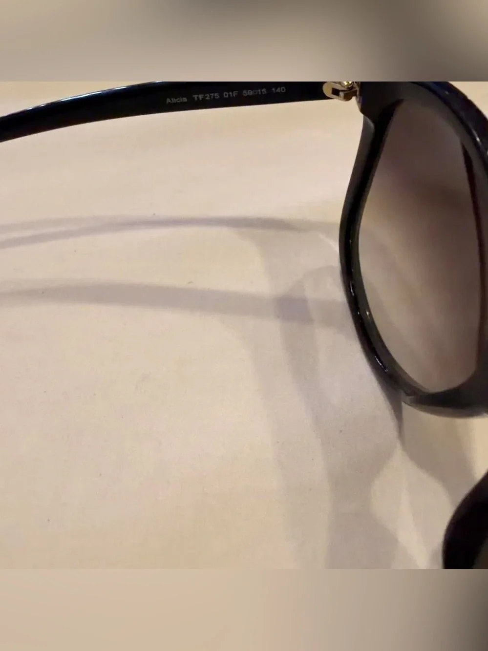 Tom Ford Alicia  black sunglasses
